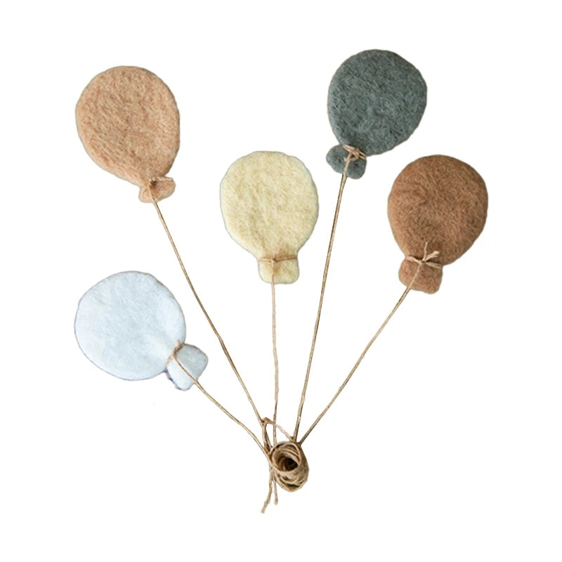 KMK - Wool Felt Balloon Decorations