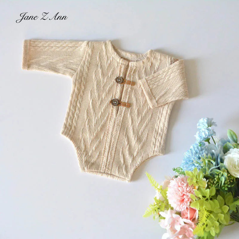 KMK - Newborn Knitted Romper
