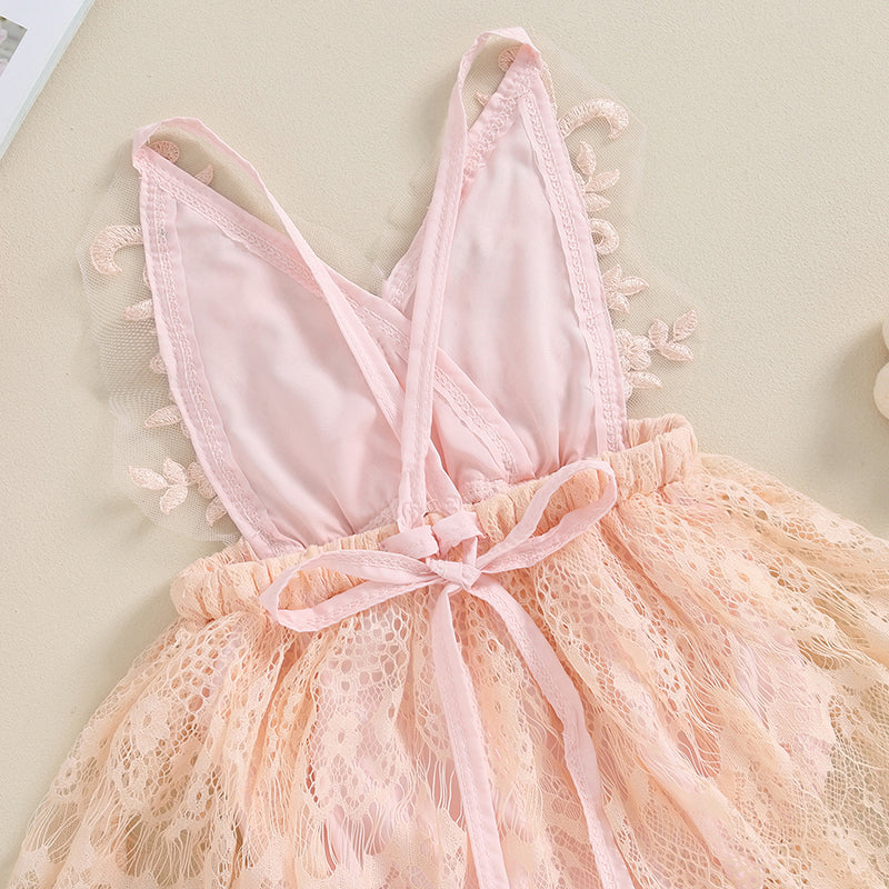KMK - Peace Lace Romper dress