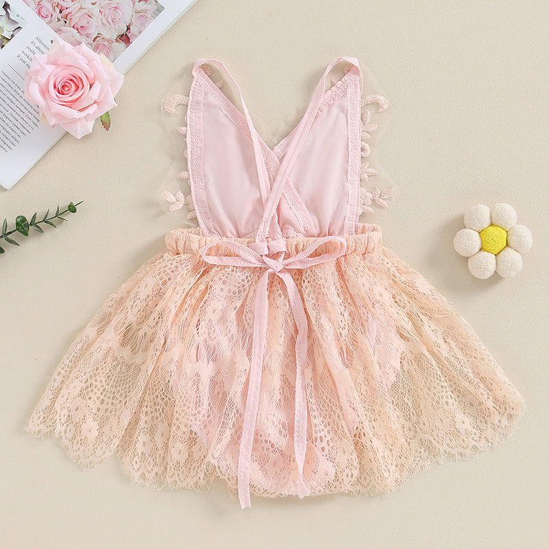 KMK - Peace Lace Romper dress
