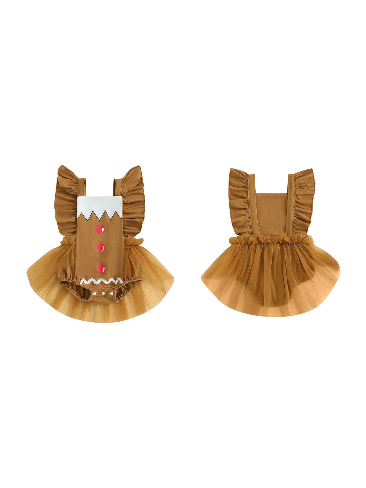 KMK - Christmas Gingerbread Romper