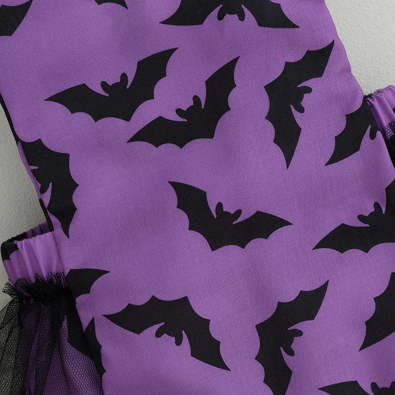 KMK - Halloween Bat Romper Set