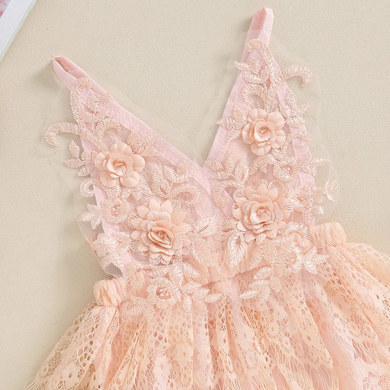 KMK - Peace Lace Romper dress