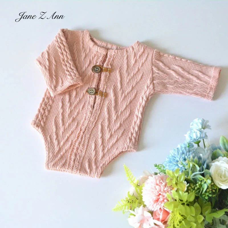 KMK - Newborn Knitted Romper