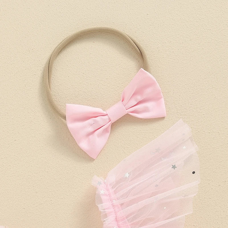 KMK - Starry Tulle Princess Romper Sets