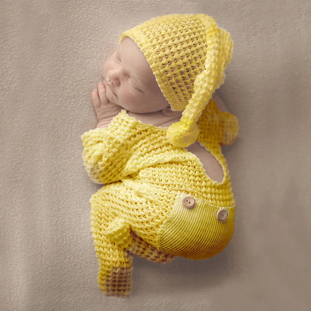 KMK - Waffle Pocket Romper Sets