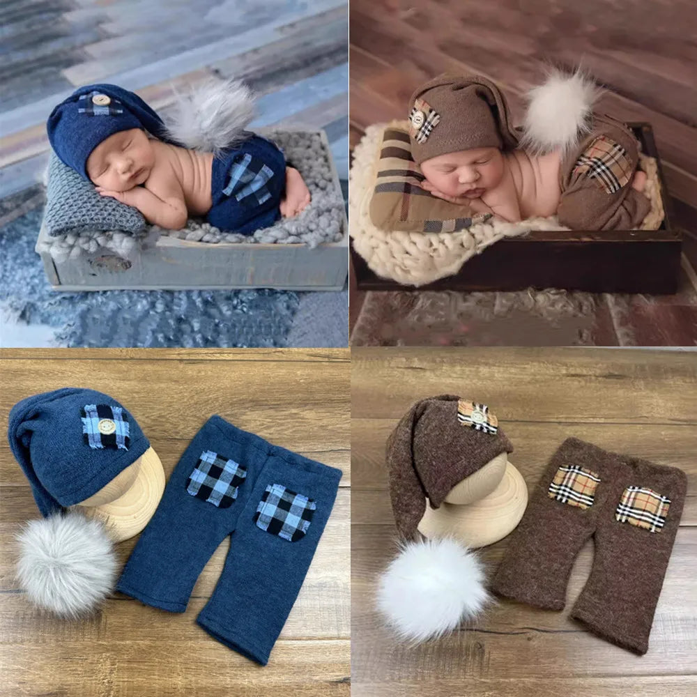 KMK - Newborn Hat+Pants set