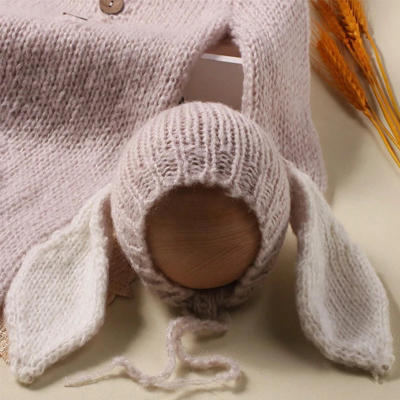 KMK - Rabbit Knitted 2 Piece Set