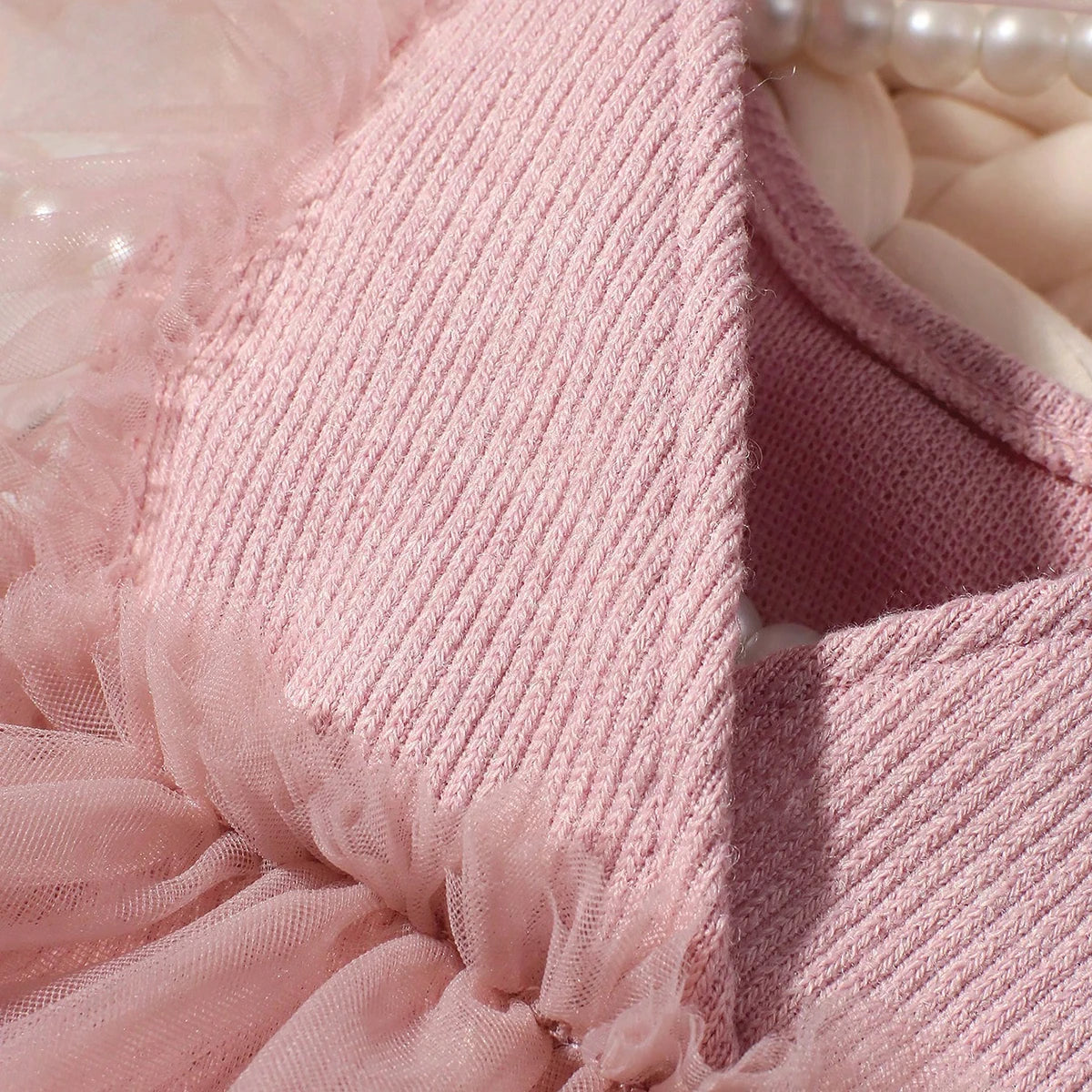 KMK - Plain Tulle Romper Set