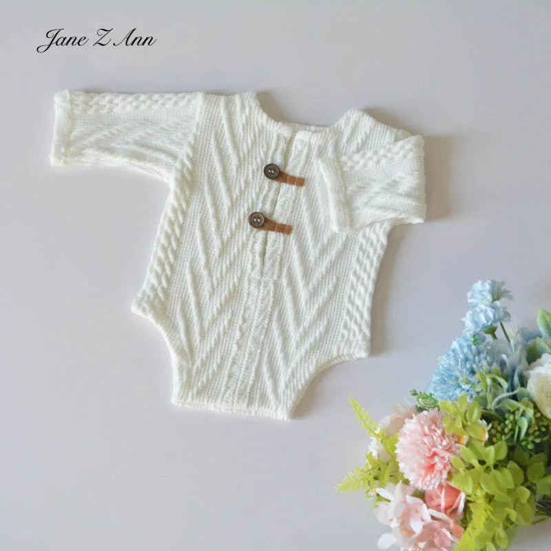 KMK - Newborn Knitted Romper