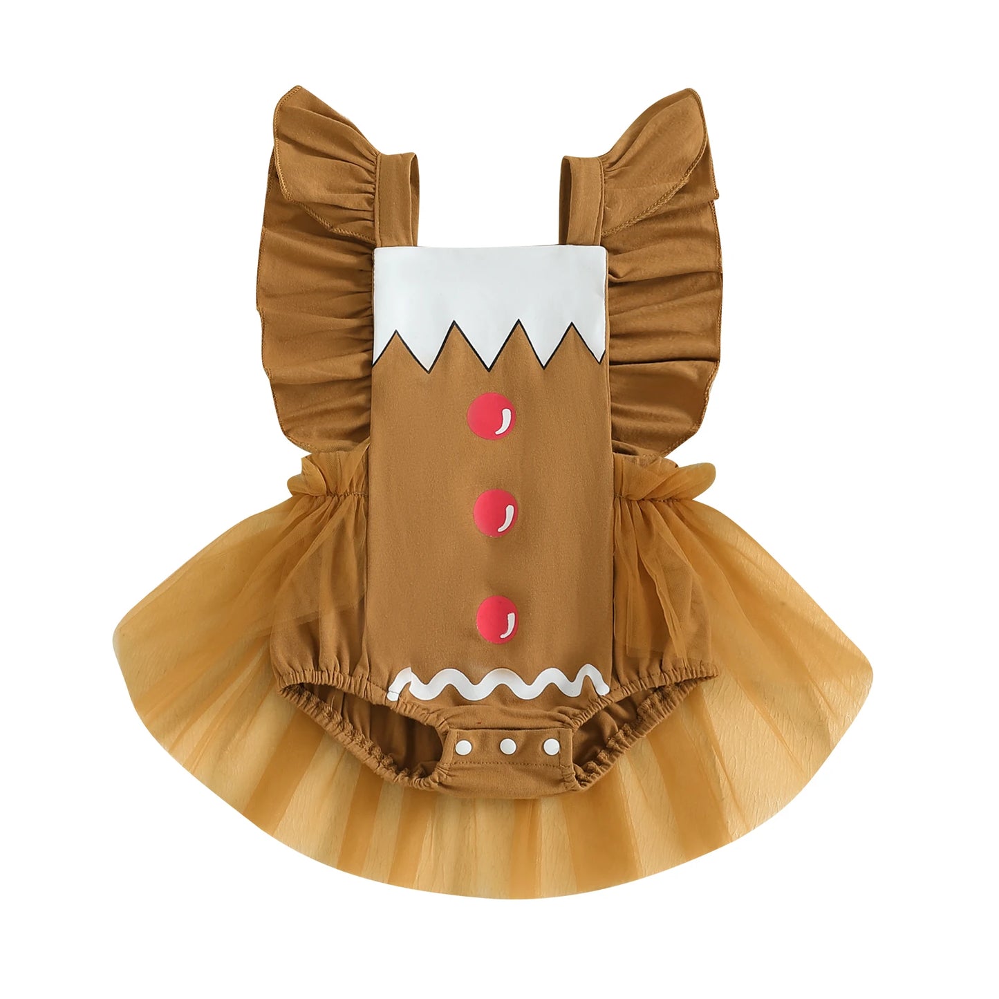 KMK - Christmas Gingerbread Romper