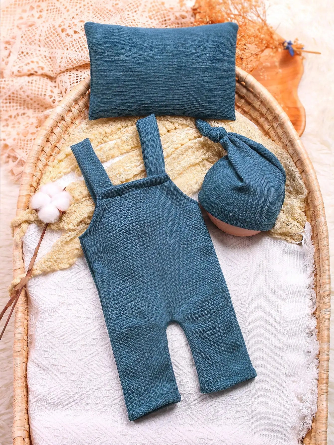 KMK - Navy Soft 3 Piece Overall Set