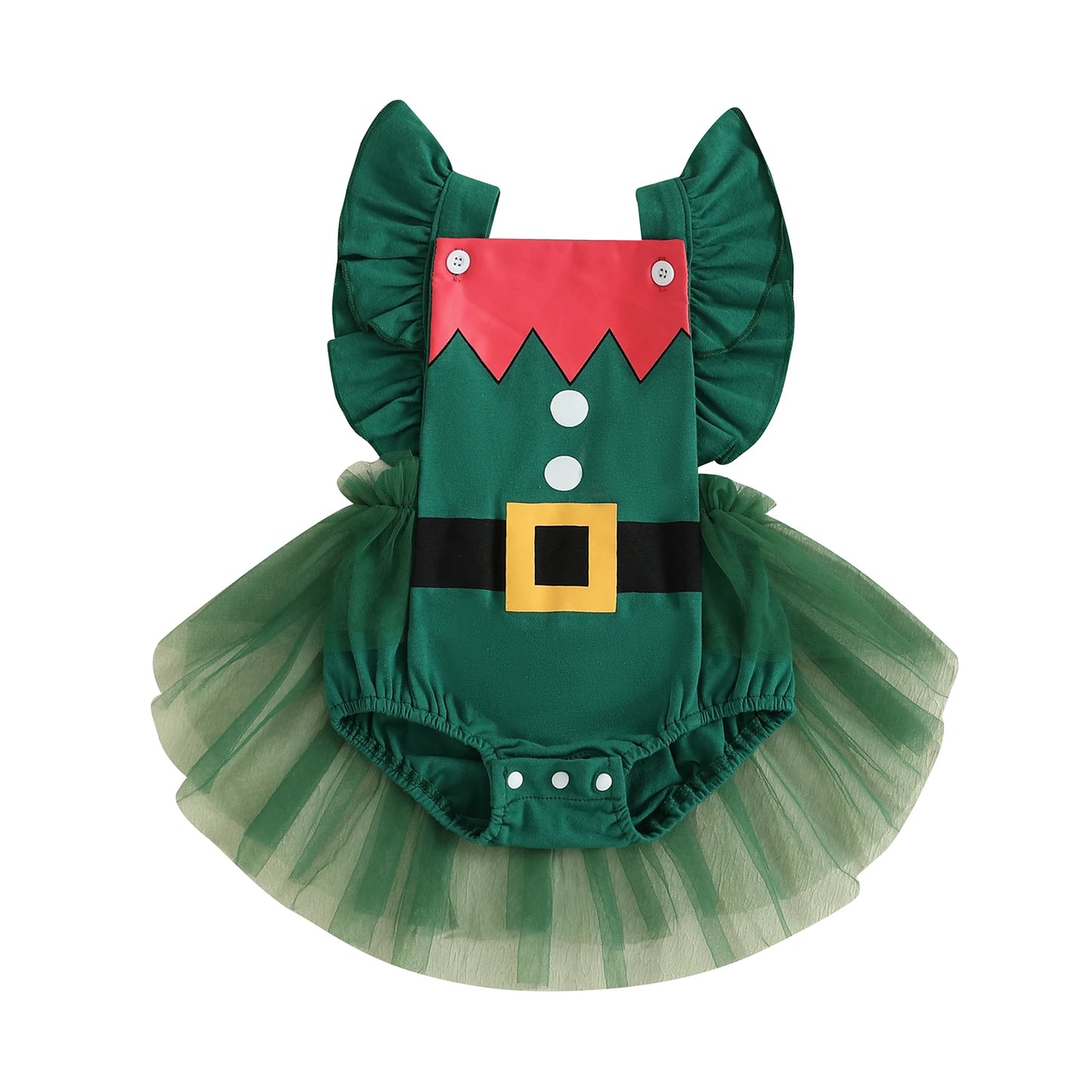 KMK - Christmas Elfin & Santa Rompers