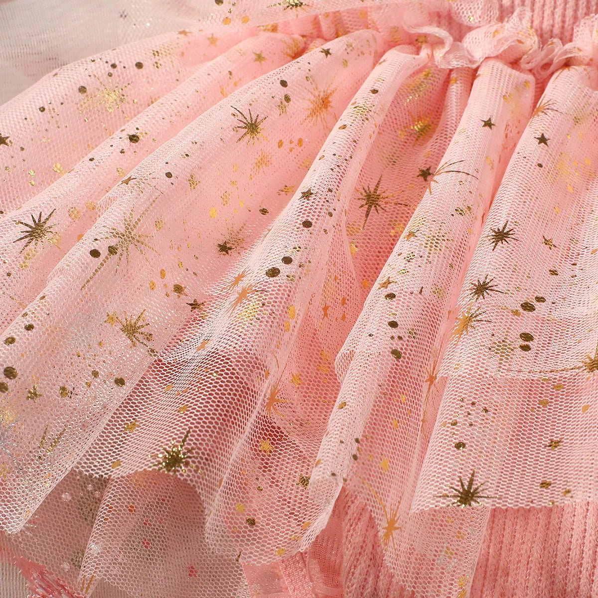 KMK - Starry Tulle Romper Sets