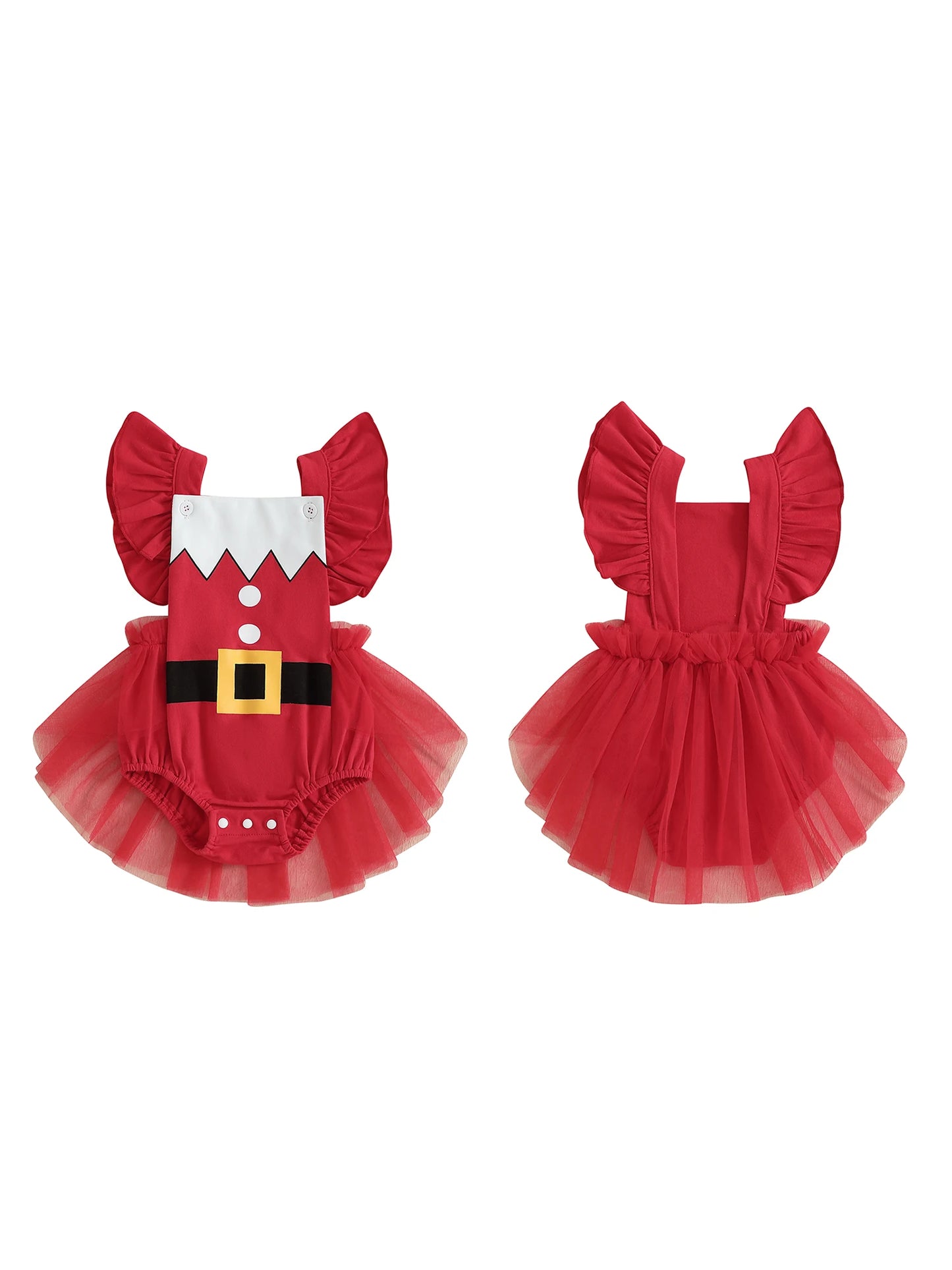 KMK - Christmas Elfin & Santa Rompers