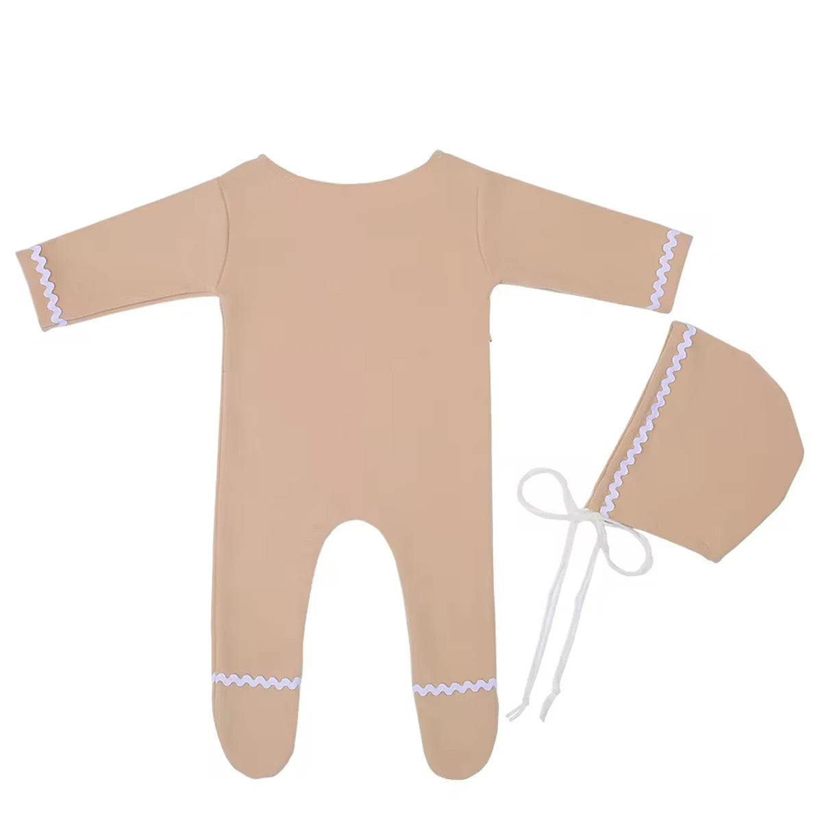 KMK - Gingerbread Man Romper Set