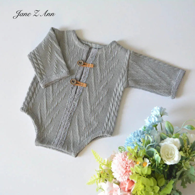 KMK - Newborn Knitted Romper