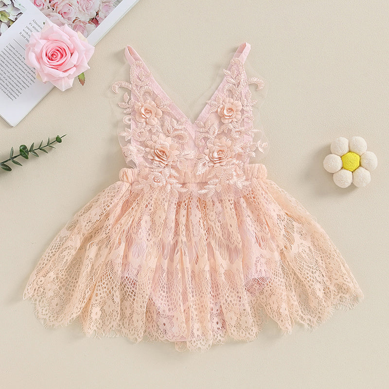 KMK - Peace Lace Romper dress