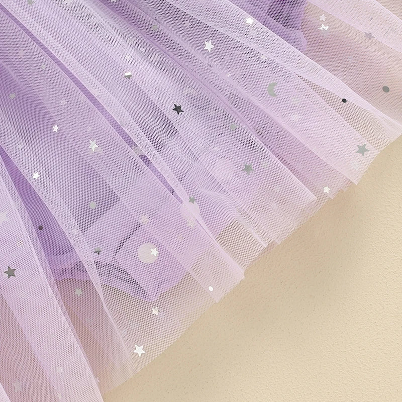 KMK - Starry Tulle Princess Romper Sets