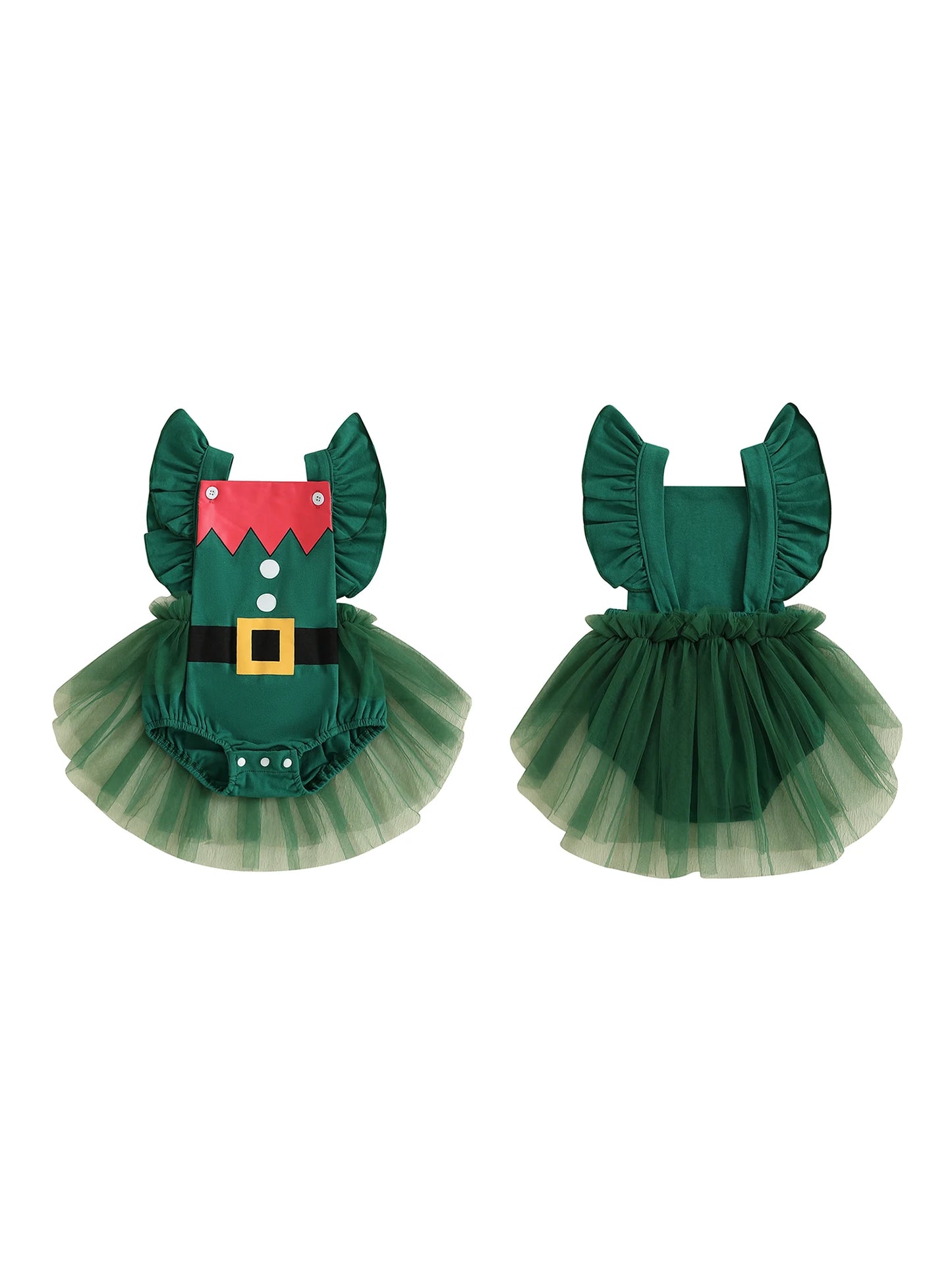 KMK - Christmas Elfin & Santa Rompers