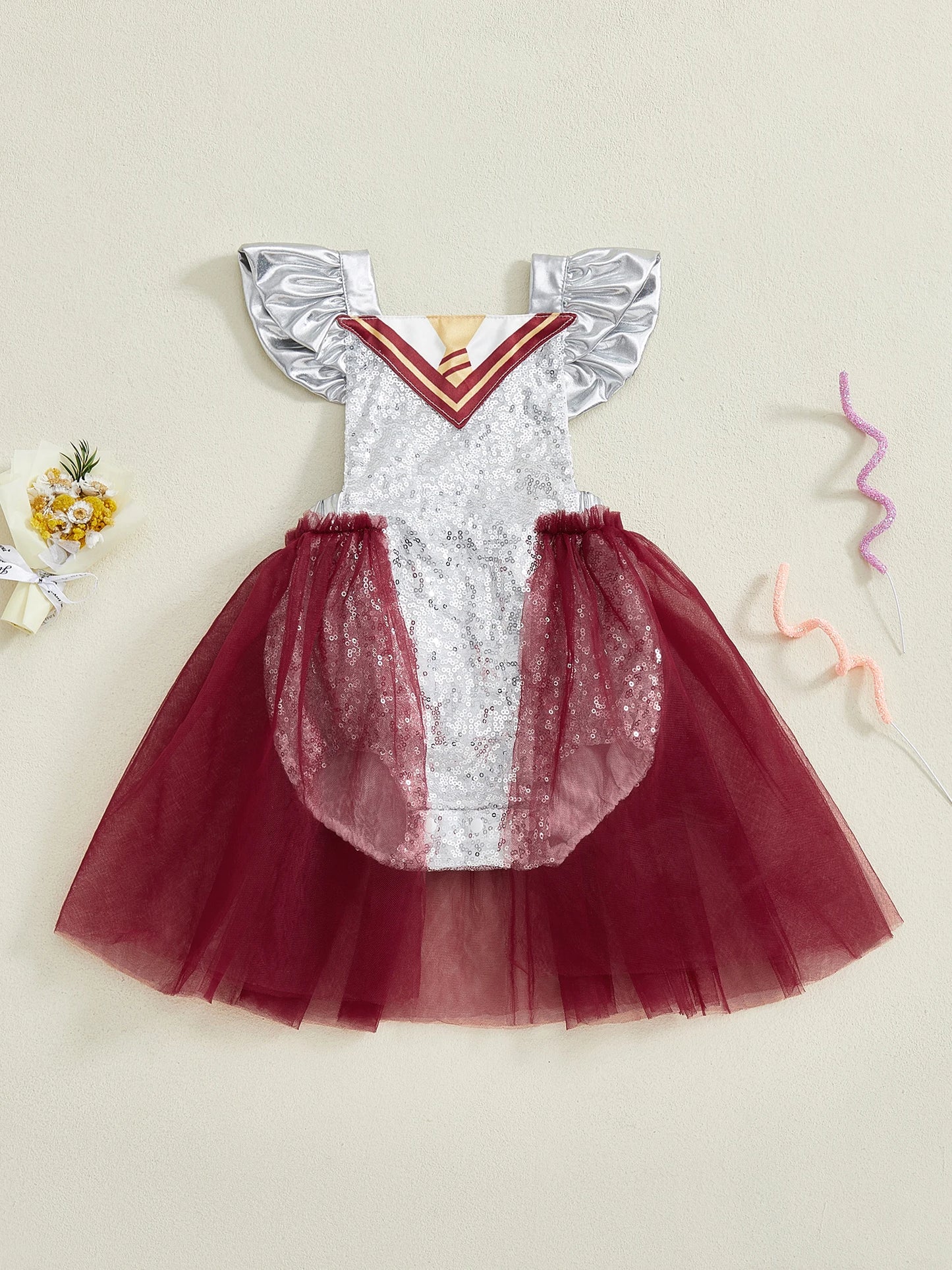 KMK - Gryffindor Tulle Romper