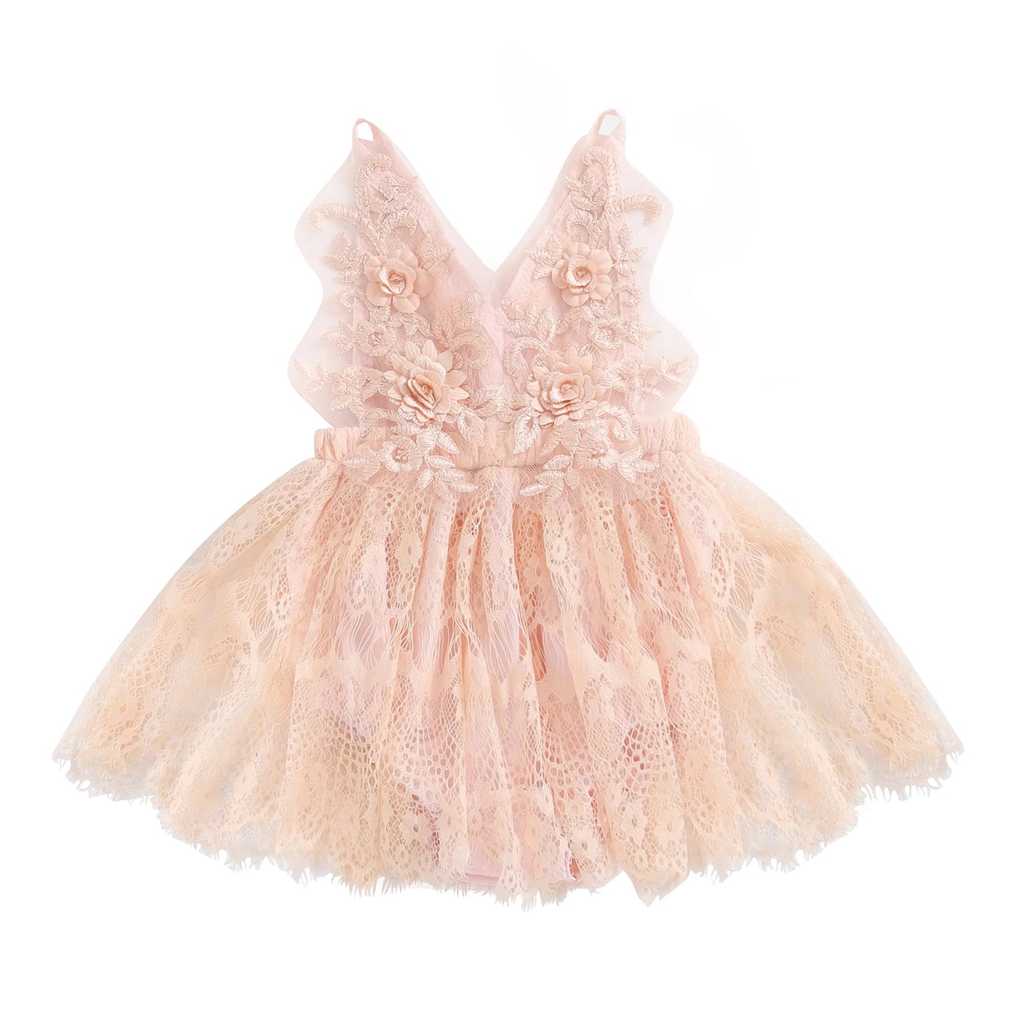 KMK - Peace Lace Romper dress
