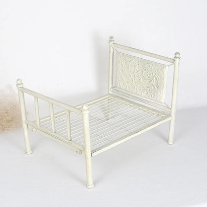 KMK - Newborn Classical Iron Crib Posing Bed