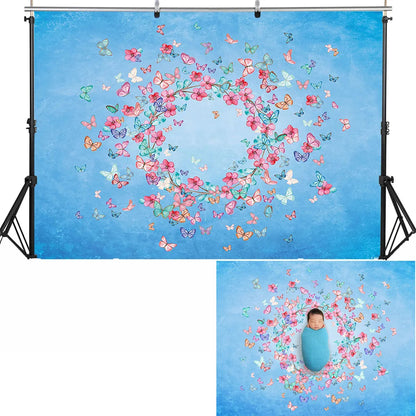 KMK - Butterfly Wreath Watercolour Backdrop