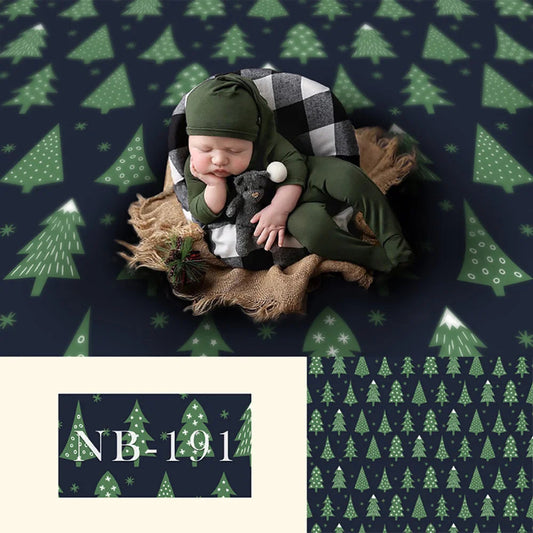 KMK - Christmas Trees Backdrop
