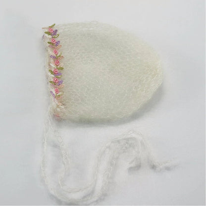 KMK - Crochet Mohair Baby Hat