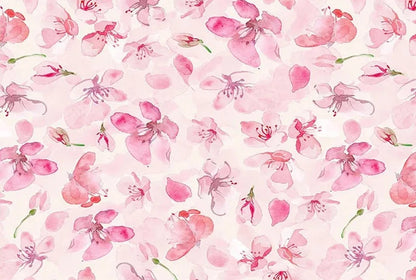 KMK - Deep Pink Watercolour Backdrop