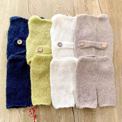 KMK - Mohair Knitted Vest Set