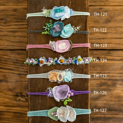 KMK - Newborn Photography Floral Headband