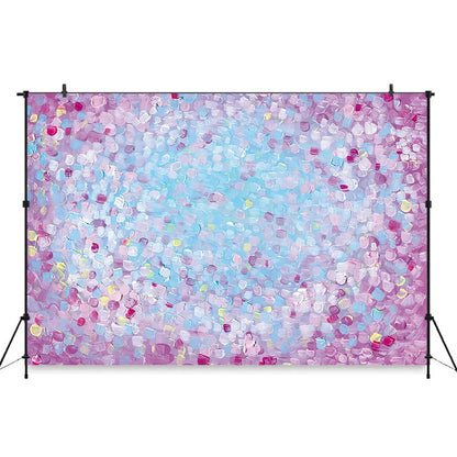 KMK - Oil Painting Texture Flower Backdrop