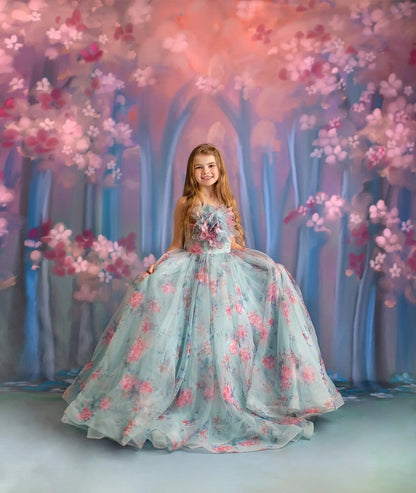 KMK - Pink Woods Backdrop