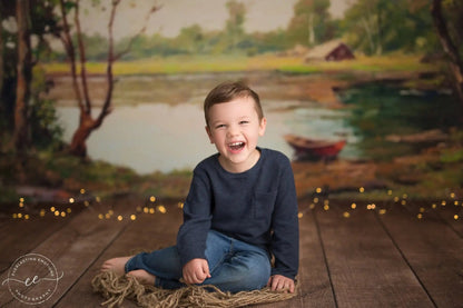KMK - Spring Lake House Backdrop