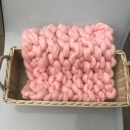 KMK - Super Thick Wool Chunky Blanket