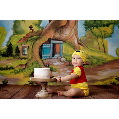 KMK - Tree House Backdrop