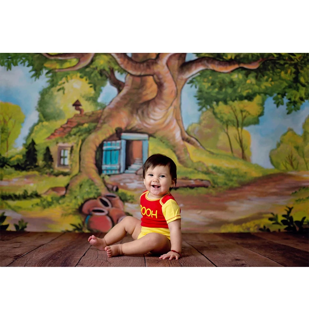 KMK - Tree House Backdrop