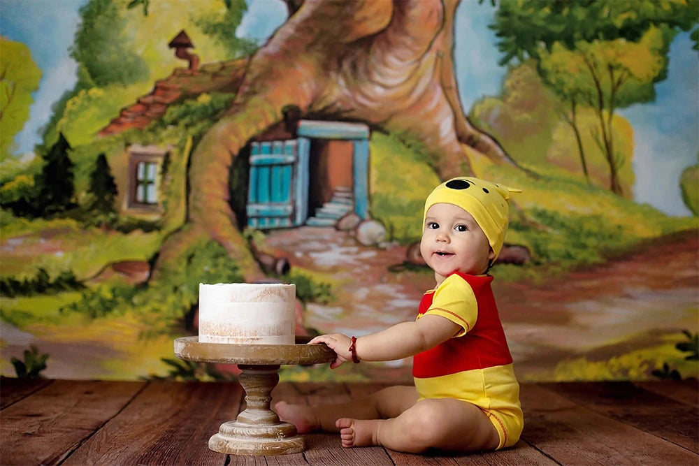 KMK - Tree House Backdrop