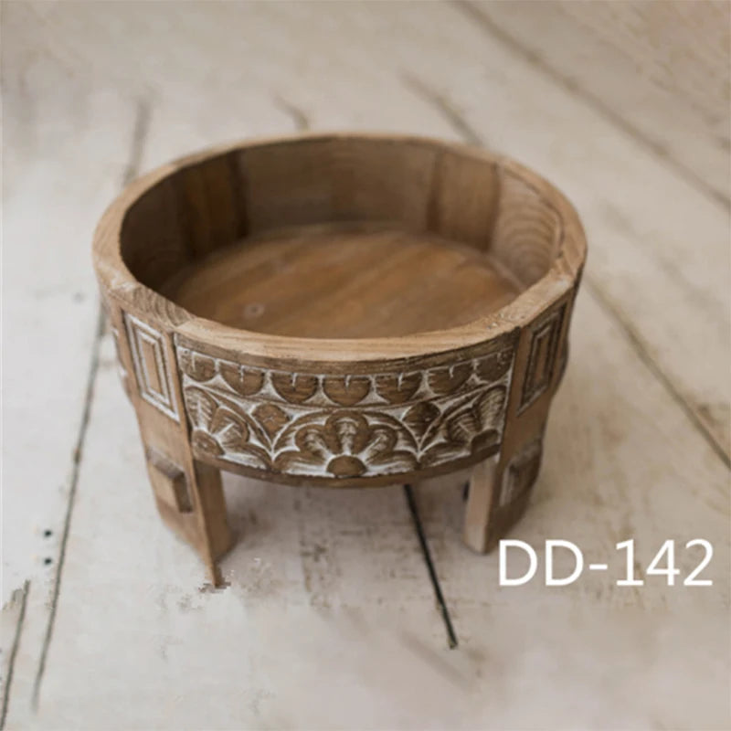 KMK Wooden Newborn Vintage Posing Container
