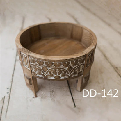 KMK Wooden Newborn Vintage Posing Container