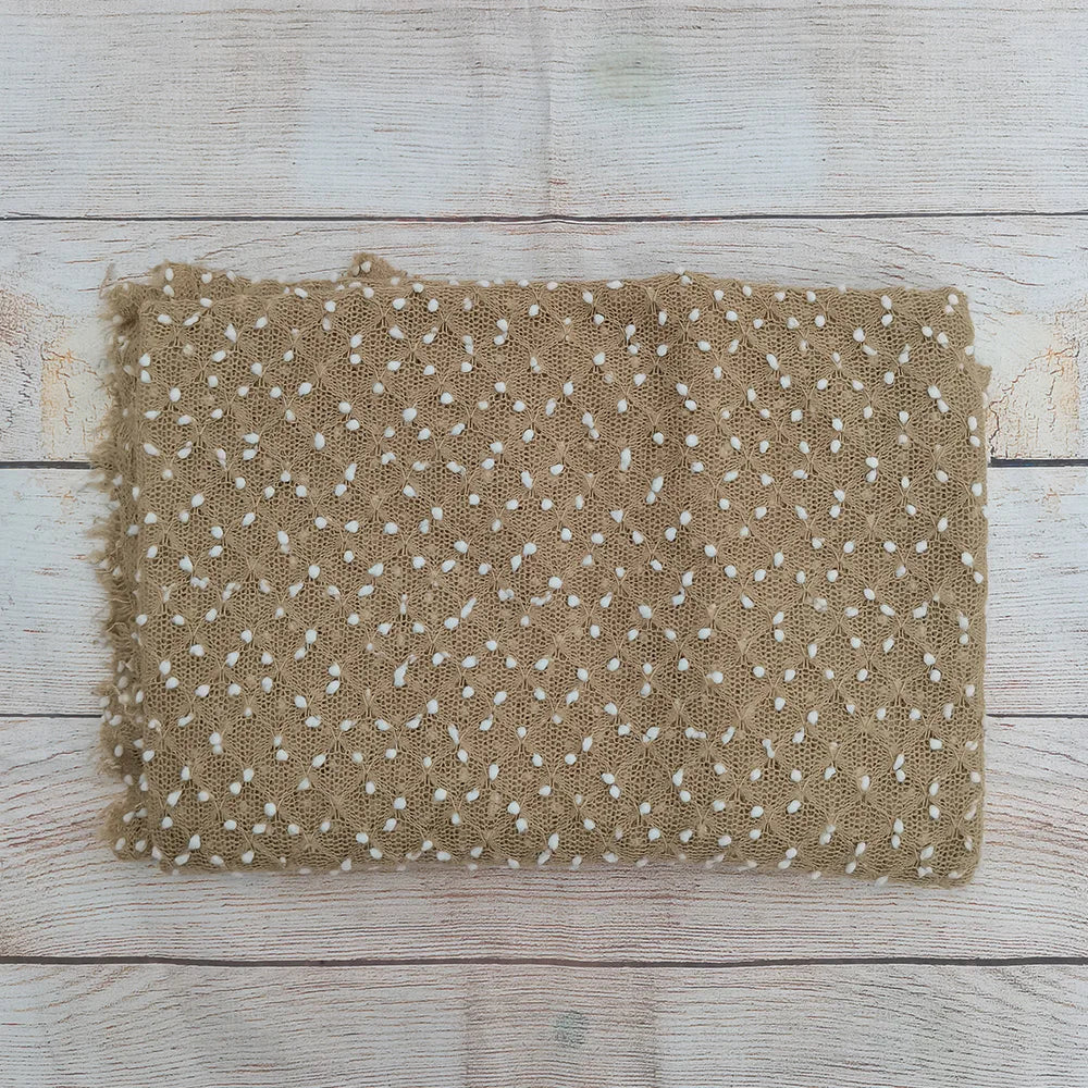 KMK - popcorn Swaddles and bonnets