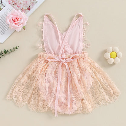KMK - Peace Lace Romper dress