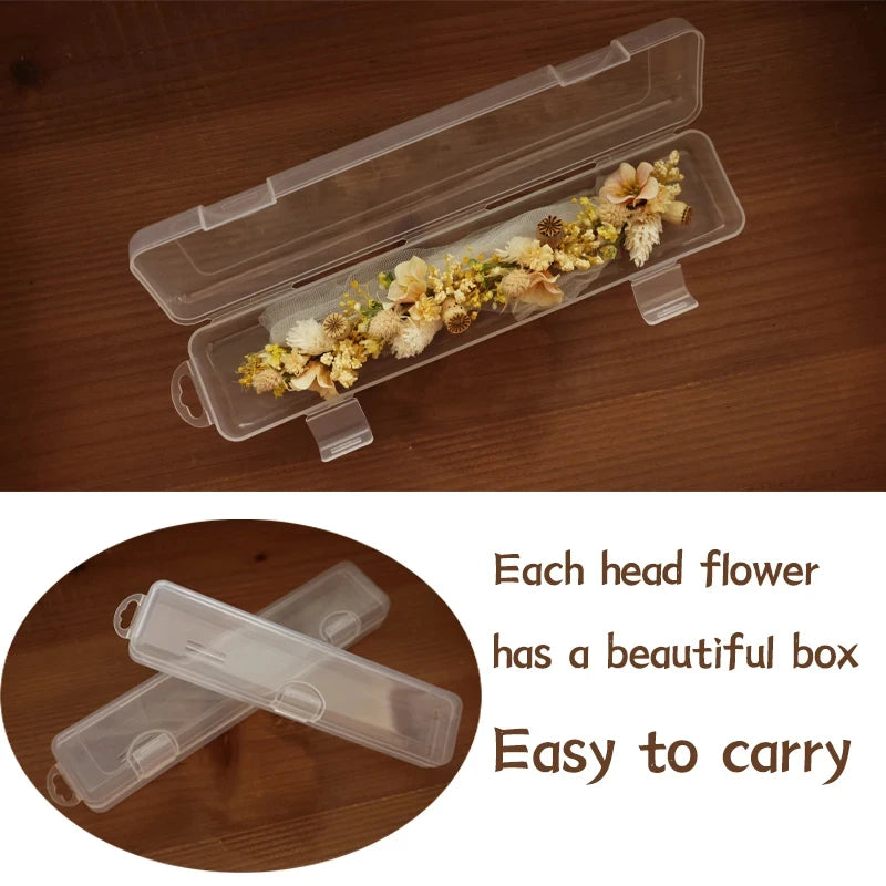 KMK - Newborn Dried Flower Headband