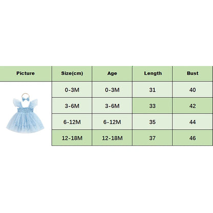 KMK - Starry Tulle Princess Romper Sets