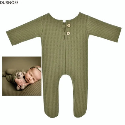 KMK - Plain Waffle Rompers