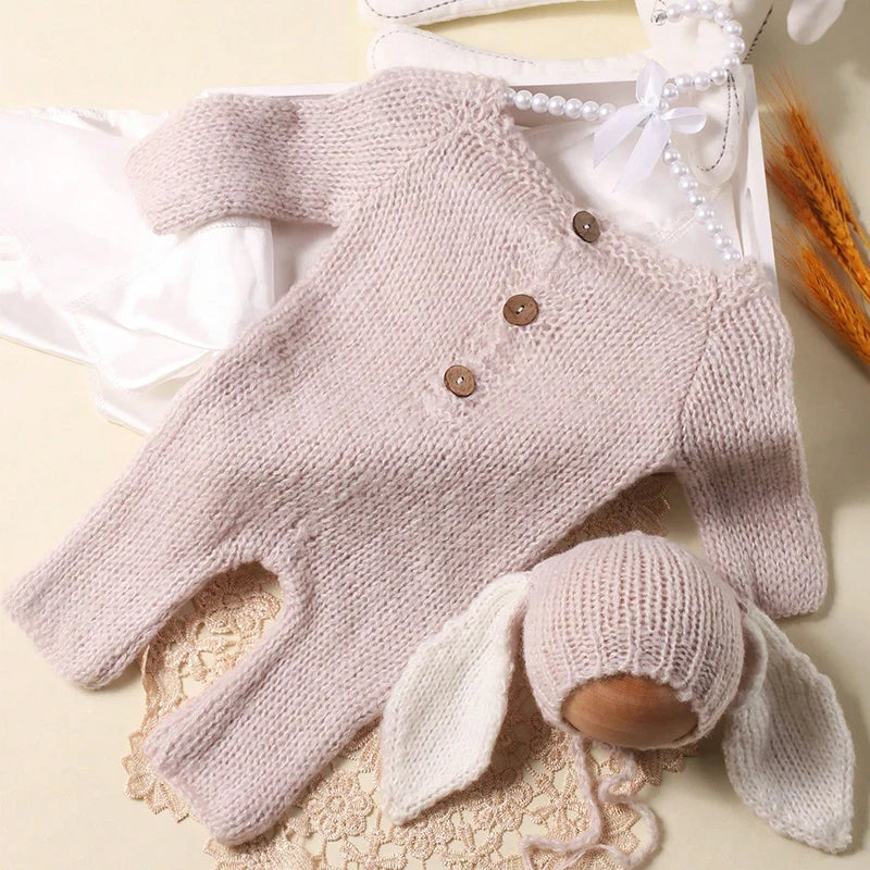 KMK - Rabbit Knitted 2 Piece Set
