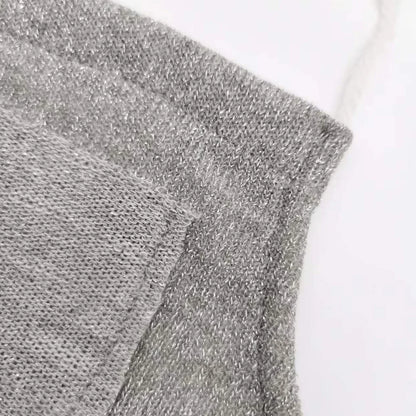 KMK - Grey Stretch Overalls Set