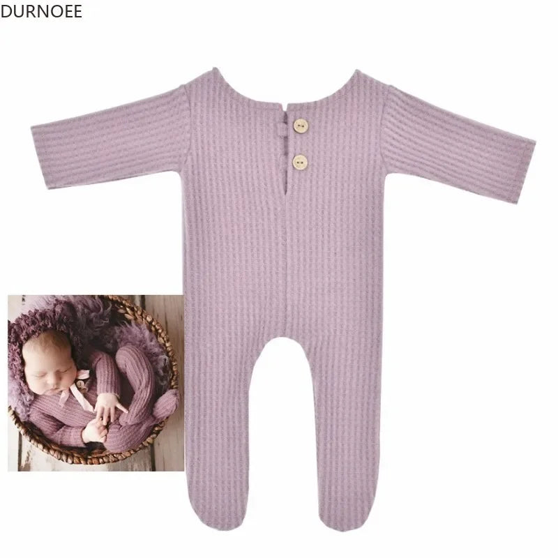 KMK - Plain Waffle Rompers
